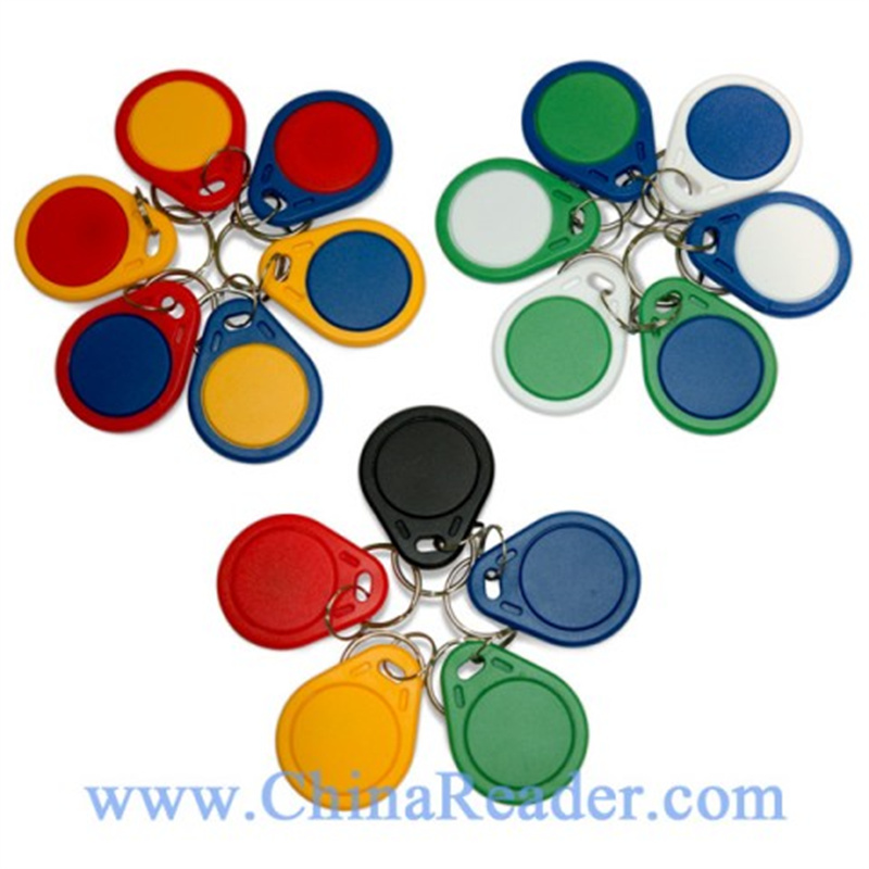 CR-K03 125K ata5577 EM4305 TK4100 RFID Keychain, Radio Frequency Identification Card Key Chain